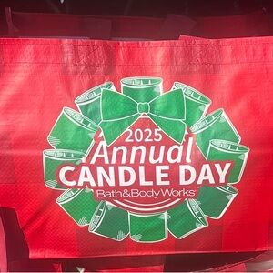 Bath & Body Works 2025 Annual Candle Day Reusable Tote Bag, limited edition